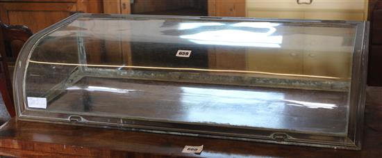 Glass table top cabinet